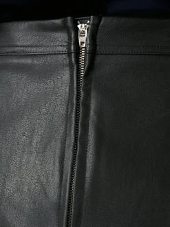 Neo Noir Raya Faux Leather Nederdel, , 38-Dame Nederdele