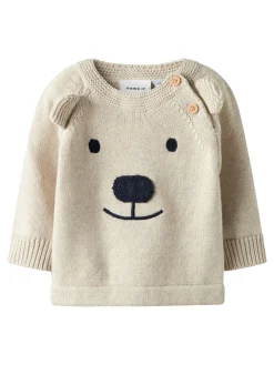 Name It Ready Striktrøje, , 50 cm-Børn Strik & Sweatshirts