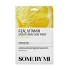 New Real Vitamin Brightening Care Mask, 1 stk Hudpleje