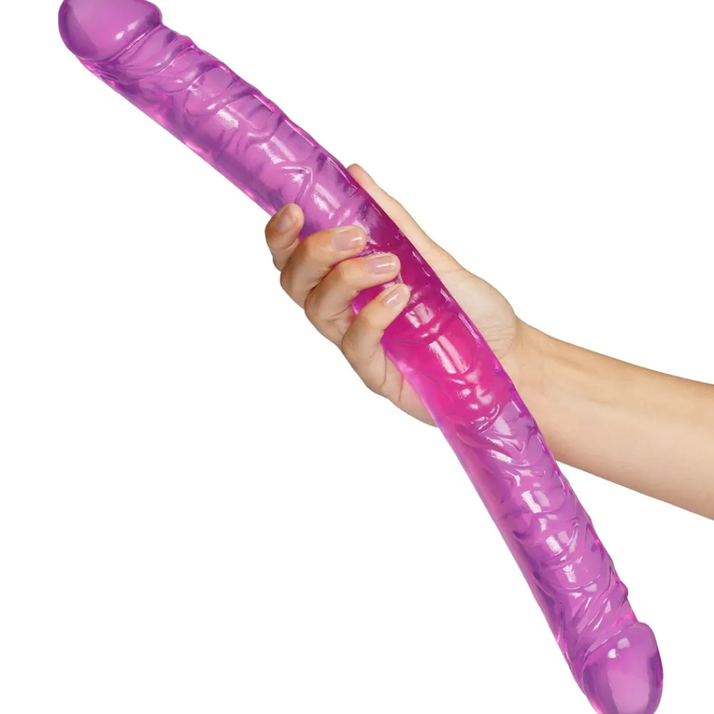 Online Realistisk Large Dobbelt Dildo Sexlegetøj