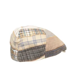 MJM Rebel Linen Flatcap, , XL- Huer & Kasketter
