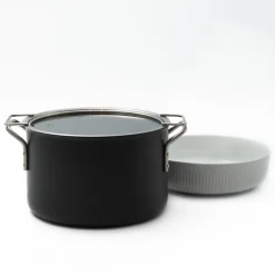 Eva Trio Recycled Glaslåg, Ø24 cm- Gryder & Pander