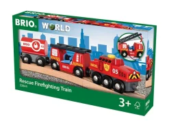 BRIO Redningstog-Børn Tog, Biler & Skibe