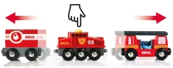 BRIO Redningstog-Børn Tog, Biler & Skibe
