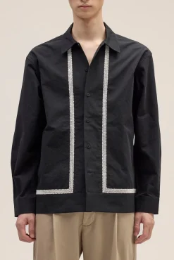 NN. 07 Reed EMB Overshirt, , XL- Overshirts