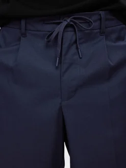 Selected Homme 190-Reg Tapered Leroy Pleat Bukser, , L- Bukser & Chinos