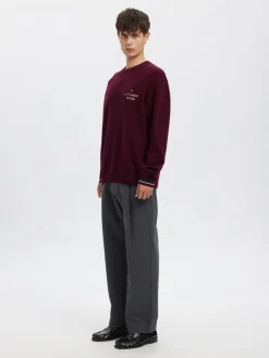 Annarr Regi LFR Crew Neck Striktrøje, , M- Strik