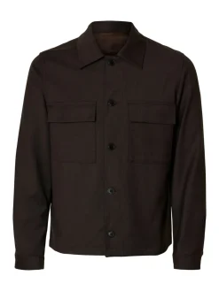 Online Reg-Jude Woll Blend Hybridblazer, , 50 Jakkesæt & Blazere|Overshirts