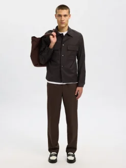 Online Reg-Jude Woll Blend Hybridblazer, , 50 Jakkesæt & Blazere|Overshirts