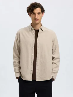 Discount Regnoah Brushed Twist Skjorte, , L Skjorter