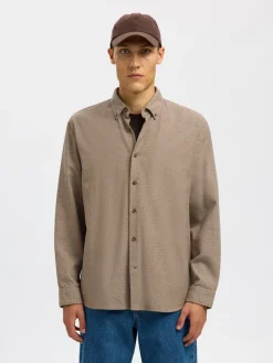 Selected Homme Regnoah Mix Skjorte, , XL- Skjorter