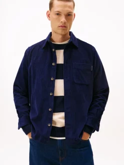 Tommy Hilfiger Relaxed Corduroy Overshirt, , XXL- Overshirts