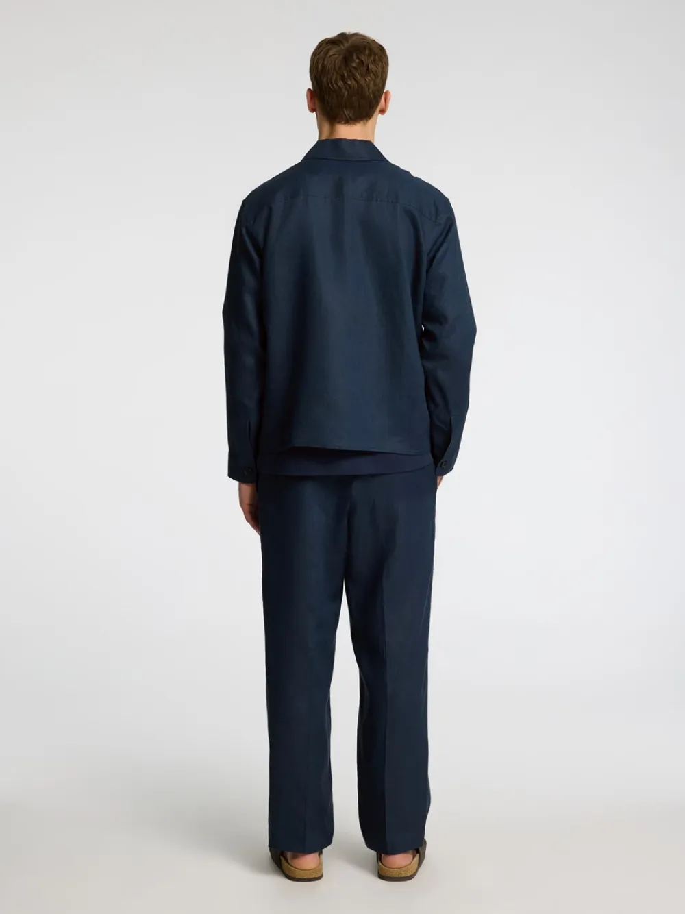 Relaxed-Wyatt Linen Overshirt, , 54 Overshirts