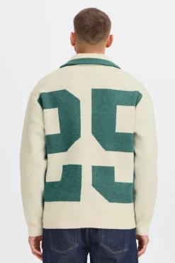 Solid Ren College Cardigan, , XL- Cardigans