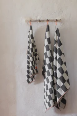 Mette Ditmer Retro Håndklæde, , 50x90 cm- Håndklæder & Vaskeklude