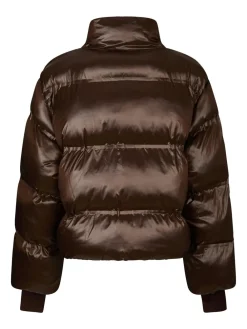 Neo Noir Rhea Shiny Puffer Jakke, , 34-Dame Jakker & Frakker