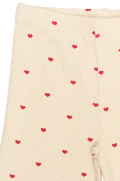 New Rhea Wide Rib Bukser, , 104 cm Børn Bukser & Leggings