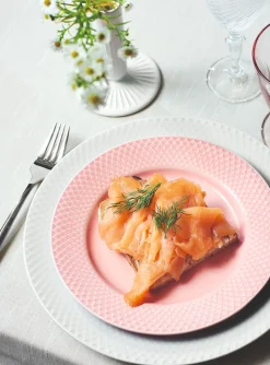 Online Rhombe Color Frokosttallerken, Rose, Ø21 cm Tallerkener