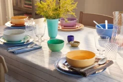 Online Rhombe Color Frokosttallerken, Rose, Ø21 cm Tallerkener