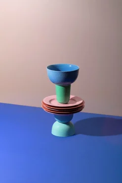 Online Rhombe Color Frokosttallerken, Rose, Ø21 cm Tallerkener