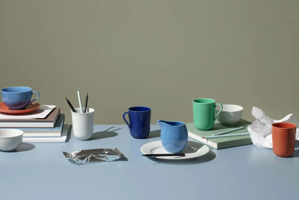 Discount Rhombe Color Krus, Mørk Blå, 33 cl Krus & Kopper