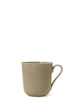 Lyngby Porcelæn Rhombe Earth Krus, , 39 cl- Krus & Kopper