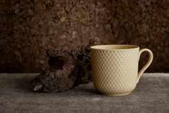 Lyngby Porcelæn Rhombe Earth Krus, , 39 cl- Krus & Kopper
