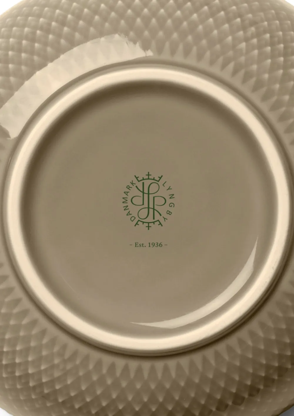 Lyngby Porcelæn Rhombe Earth Skål, , Ø15,5 cm- Fade & Skåle