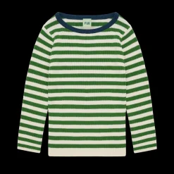 FUB Rib Bluse, , 130 cm-Børn Bluser