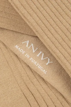 Sale Ribbed Cotton Strømper, , 43-46 Strømper