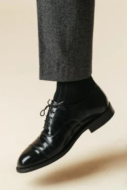 Best Ribbed Cotton Strømper, , 43-46 Strømper
