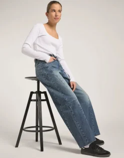 Outlet Rider Barrel Jeans, , W30/L33 Dame Jeans