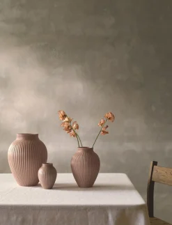 Knabstrup Riflet Vase- Stue