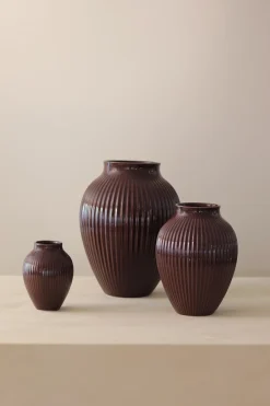 Outlet Riflet Vase, Stue|Vaser & Urtepotteskjulere