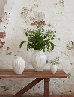 Best Riflet Vase, , H20 cm Vaser & Urtepotteskjulere|Stue