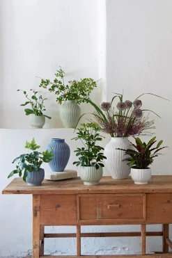 Hot Riflet Vase, , H20 cm Vaser & Urtepotteskjulere|Stue