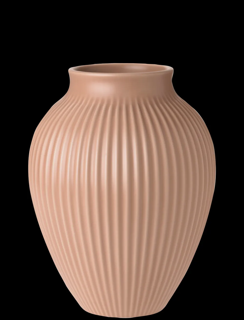 Knabstrup Riflet Vase,- Stue