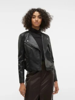 Vero Moda Riley Rio Kort Jakke, , M-Dame Jakker & Frakker