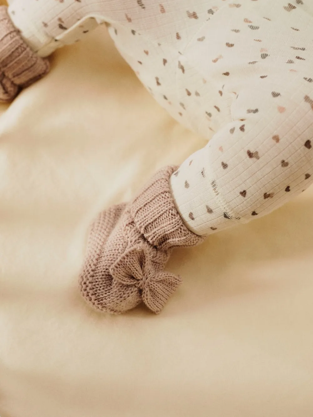Best Rilla Wool Knit Futter, , 74-80 cm Børn Futter & Hjemmesko