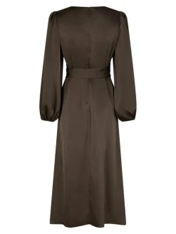 Clearance Rimini Heavy Sateen Kjole, , 38 Dame Kjoler