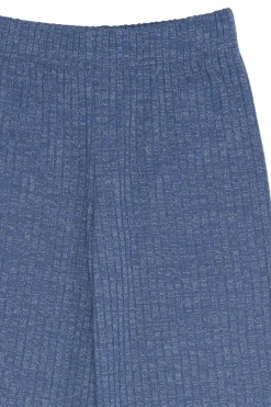 THE NEW Rina Wide Glitter Rib Bukser, , 146-152 cm-Børn Bukser & Leggings