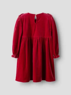 Outlet Rinne Velour Kjole, , 110 cm Børn Kjoler