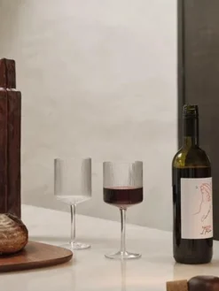 Outlet Ripple 2-pak Rødvinsglas, , 32,5 cl Glas