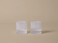 ferm LIVING Ripple 2-pak Tumbler Glas, , 25 cl- Glas