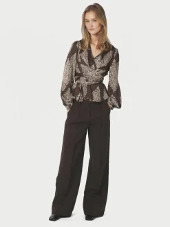 Hot Rista Paisley Drop Bluse, , 36 Dame Bluser & Skjorter
