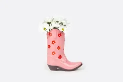 Doiy Rodeo Cowboy Boot Vase,- Vaser & Urtepotteskjulere
