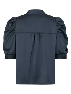 Neo Noir Roella Heavy Sateen Bluse, , 38-Dame Bluser & Skjorter