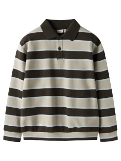 Name It Romeo Sweat Polo, , 122-128 cm-Børn T-Shirts & Toppe