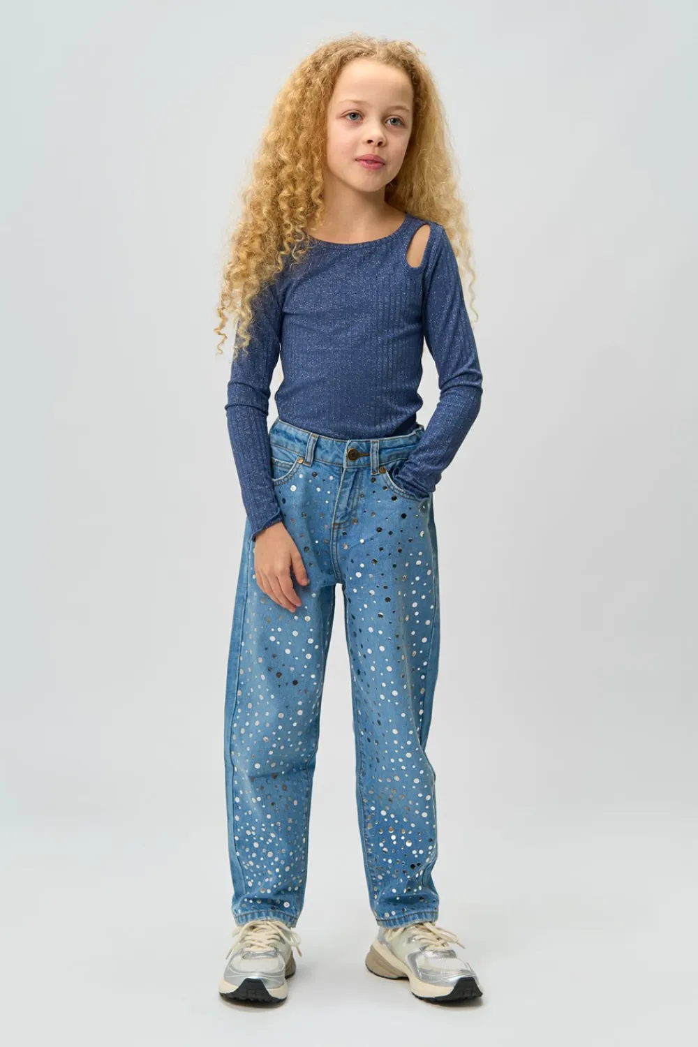 THE NEW Romina Mom Fit Jeans, , 134-140 cm-Børn Jeans