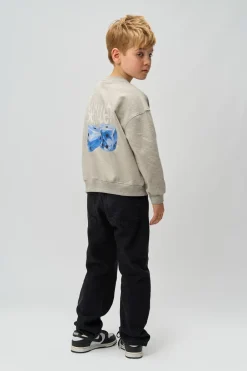 New Ron Oversize Sweatshirt, , 134-140 cm Børn Strik & Sweatshirts